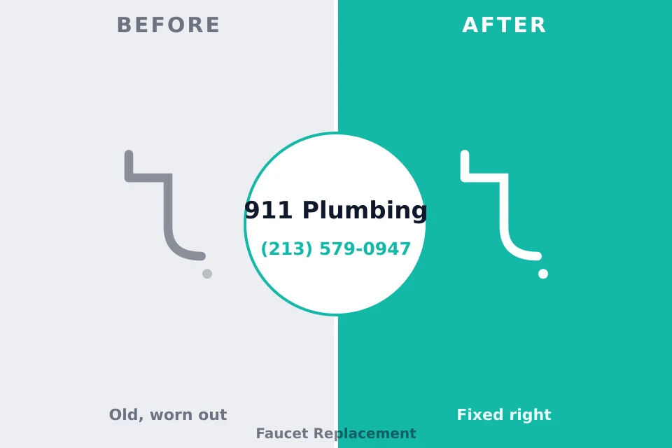 Before and after: plumbing company Lincolnton, GA